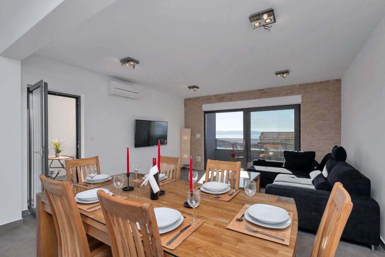 Luxury Apartment Sidro With Free Beach Parking ماكارسكا المظهر الخارجي الصورة
